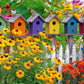Butterfly Puzzle – A Fence Full of Song – 1000 Piece Jigsaw Puzzle