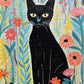 Garden Whiskers: A Feline's Floral Haven - 1000 Piece Jigsaw Puzzle Jigsaw Puzzles Cross & Glory