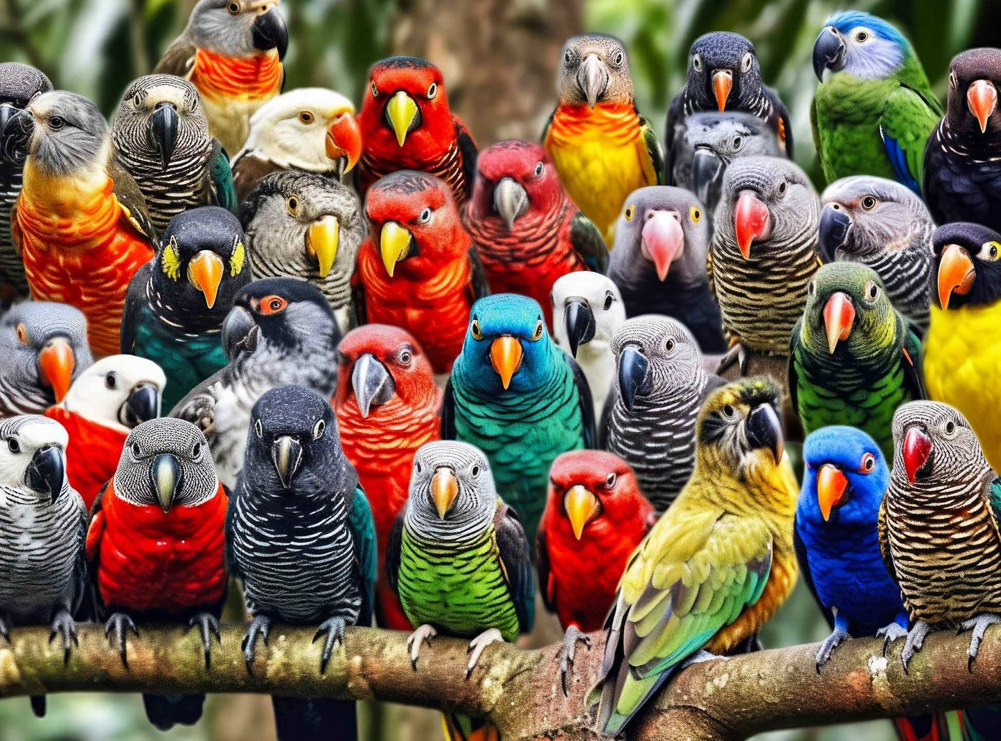 Kaleidoscope of Feathers - 1000 Piece Jigsaw Puzzle Jigsaw Puzzles Cross & Glory