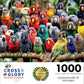 Kaleidoscope of Feathers - 1000 Piece Jigsaw Puzzle Jigsaw Puzzles Cross & Glory