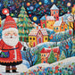 Cross & Glory - Santa's Yuletide Village - 1000 Piece Jigsaw Puzzle for Adults | Christmas Theme | Santa-Themed Holiday Challenge | Perfect for Family Festivities and Puzzle Lovers