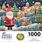 Cross & Glory - Santa's Yuletide Village - 1000 Piece Jigsaw Puzzle for Adults | Christmas Theme | Santa-Themed Holiday Challenge | Perfect for Family Festivities and Puzzle Lovers