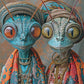 Cross & Glory - Meet The Aliens: Kylo and Mira - 1000 Piece Alien Jigsaw Puzzle | Sci-Fi Adventure | Perfect for Puzzle Enthusiasts