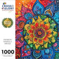 Rainbow Mandala Mirage - 1000 Piece Jigsaw Puzzle Jigsaw Puzzles Cross & Glory