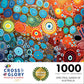 Spectral Sands of Australia - Aboriginal Art Inspired - 1000 Piece Jigsaw Puzzle Jigsaw Puzzles Cross & Glory